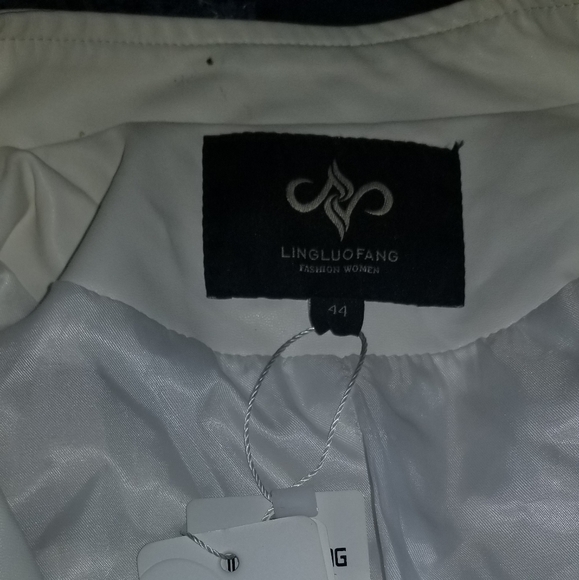 White leather Jacket - Picture 2 of 2